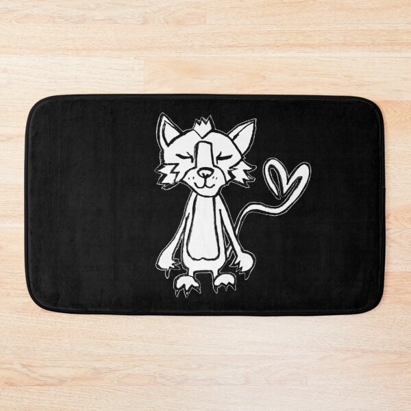 Item preview, Kawaii Wild Cat Love, Punk Cat designed and sold by badlydrawnbabe.