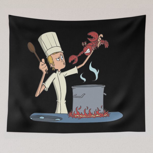 Item preview, Chef cooks a lobster designed and sold by Monkey Ful.