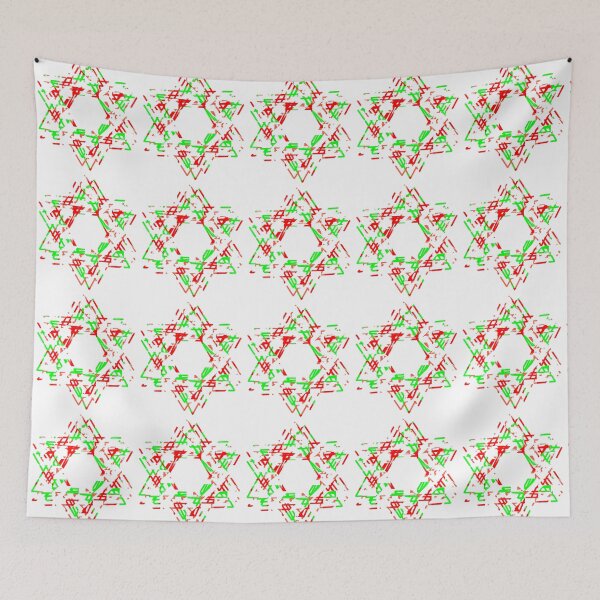 Item preview, Christmas Hexagram designed and sold by GrudleBay.