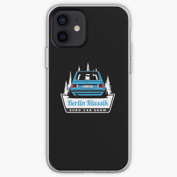 BERLIN KLASSIK why so negative (blue) iPhone Soft Case