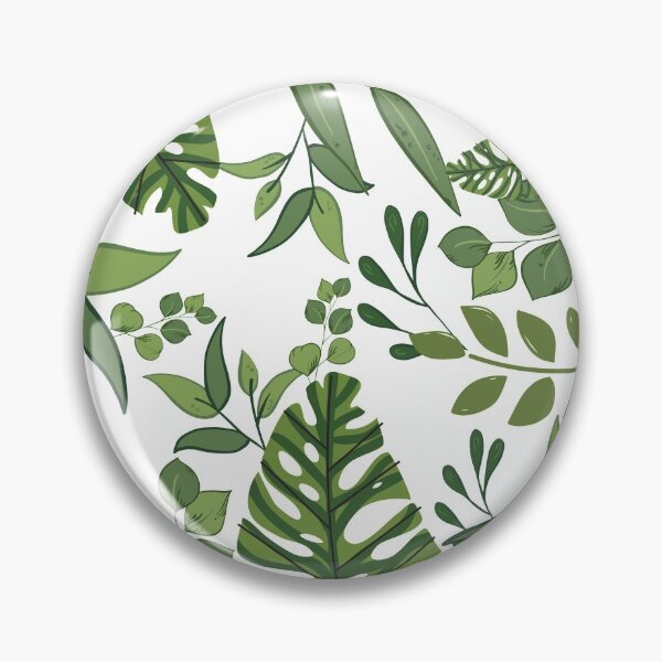 Item preview, Tropical Jungle Leaves Pattern  designed and sold by AnnaAndVibes.
