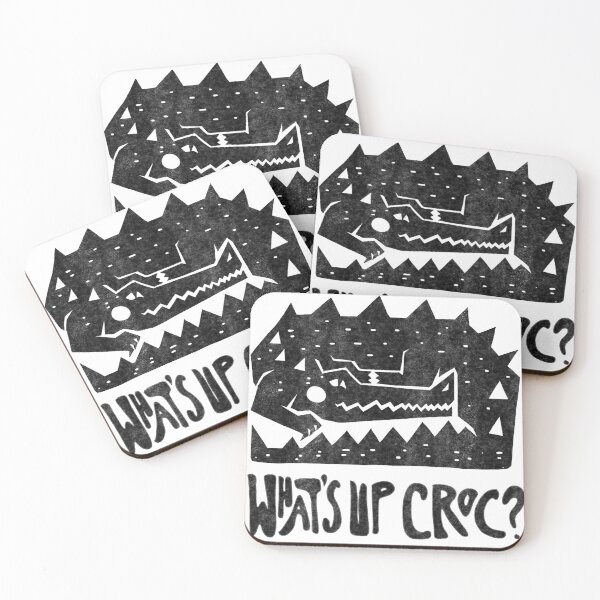Item preview, What's up croc? designed and sold by Vanessa Lubow.
