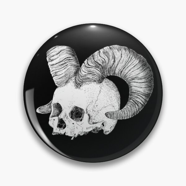 Item preview, Demon Skull designed and sold by CasmahCreations.