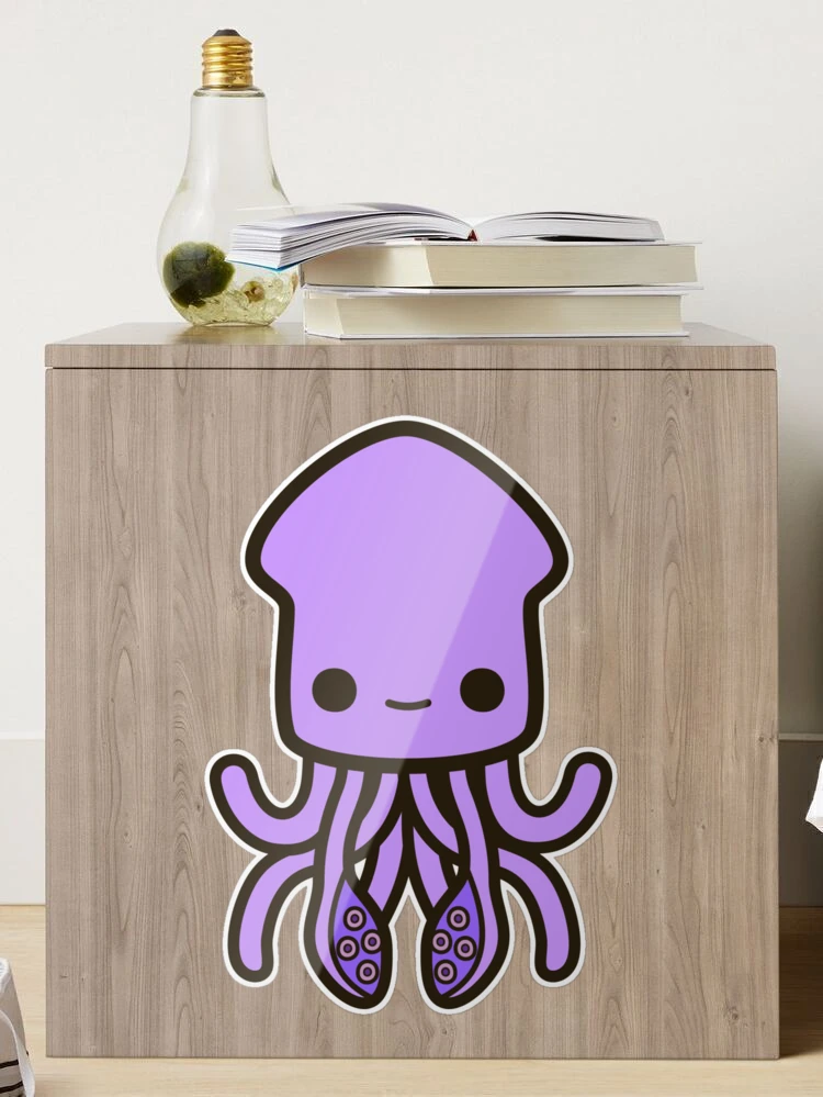 Cute purple squid Socks for Sale by peppermintpopuk