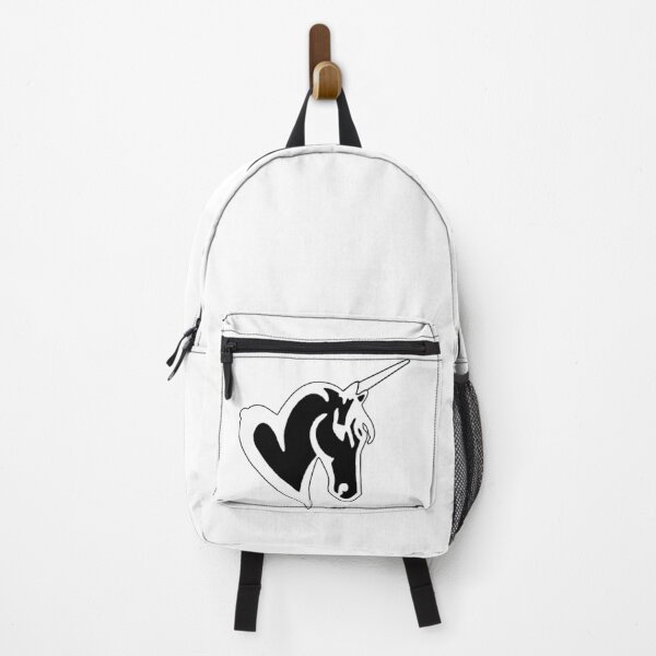 Item preview, Unicorn Heart Black and White designed and sold by Graykat.