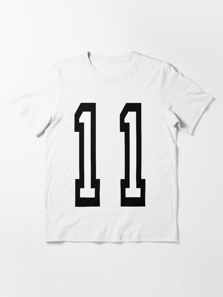 Alternate view of NUMBER 11. TEAM SPORTS, 11th. Eleven, Eleventh, Competition. Essential T-Shirt