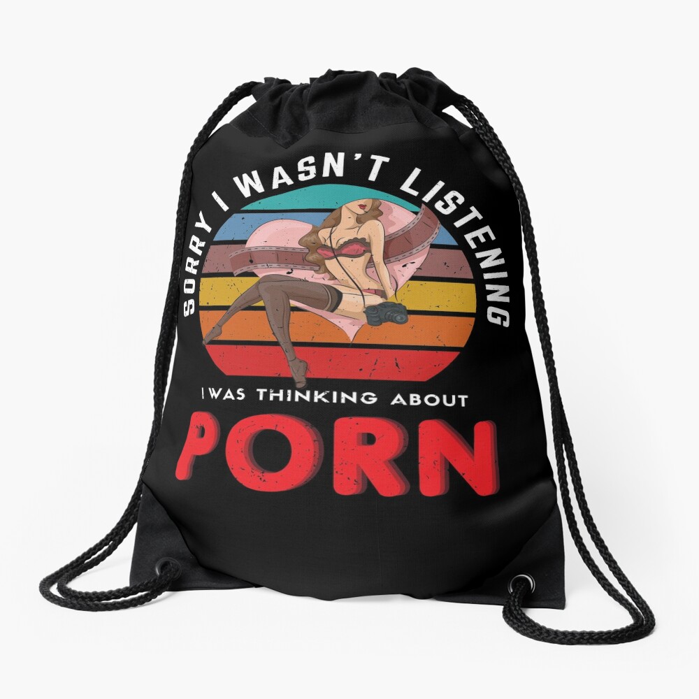 Horny Porn Lover Retro Vintage Naughty Addiction Gag Gift/
