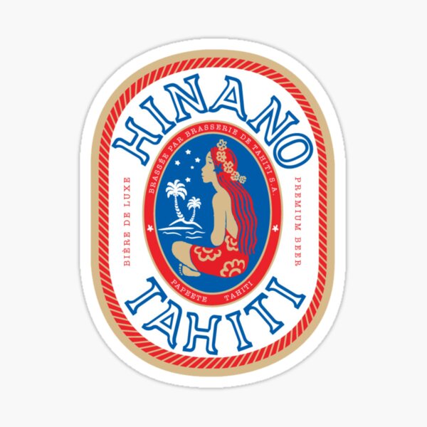 Meilleure vente - Hinano Tahiti Logo Sticker