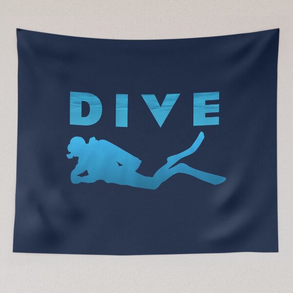 Item preview, Scuba Diving - Diver - DIVE designed and sold by SeaAndLight.