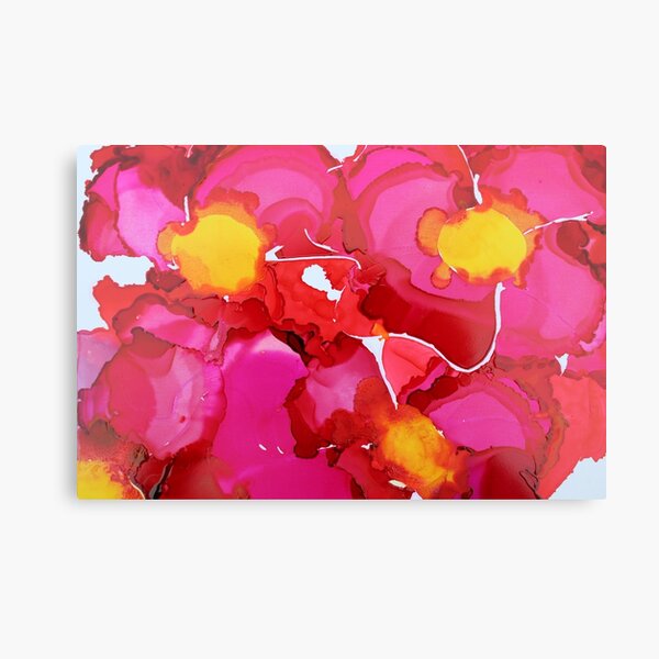 Tropical Flowers Canvas Print