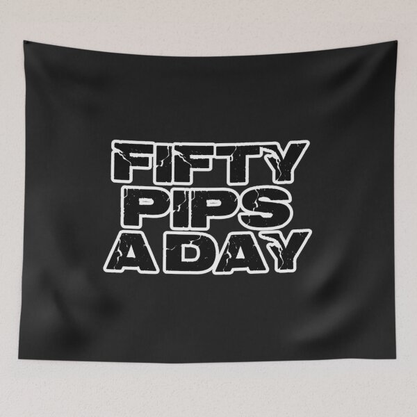 Item preview, Forex Trader T-shirt Fifty Pips A Day designed and sold by SBTfashion.