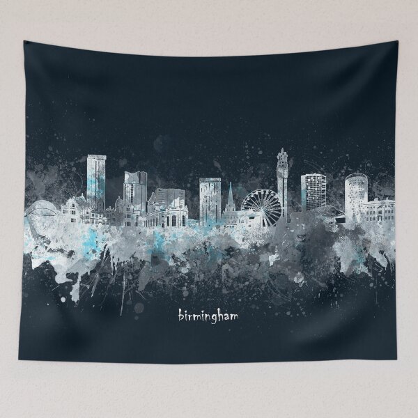 Item preview, birmingham skyline designed and sold by BekimART2.