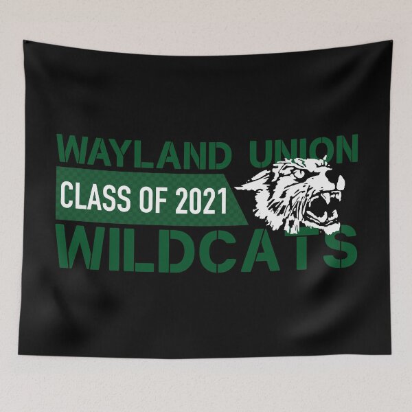 Item preview, Wayland Union Wildcats #3 designed and sold by MiSchoolApparel.