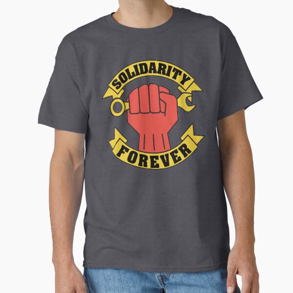 Item preview, Solidarität für immer erhobene Faust - Gewerkschaft, IWW, Arbeitnehmerrechte, Linke designed and sold by SpaceDogLaika.