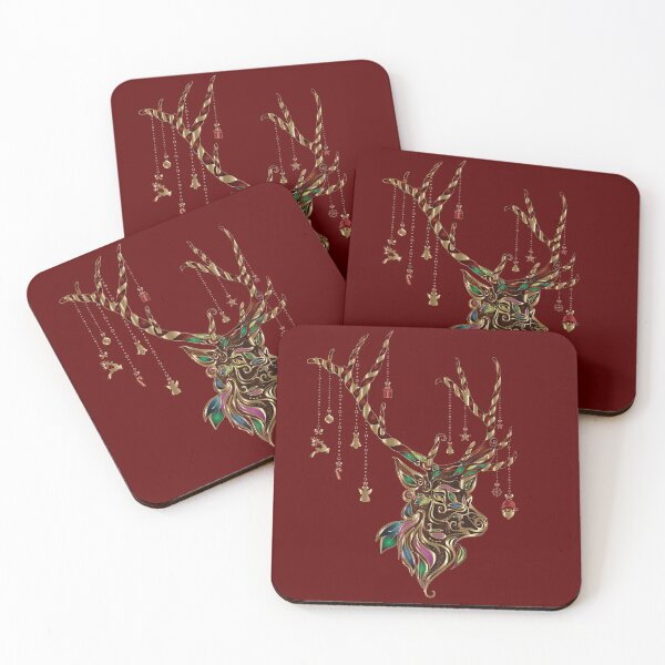 Item preview, Mosaic Reindeer Head designed and sold by Nobiya.