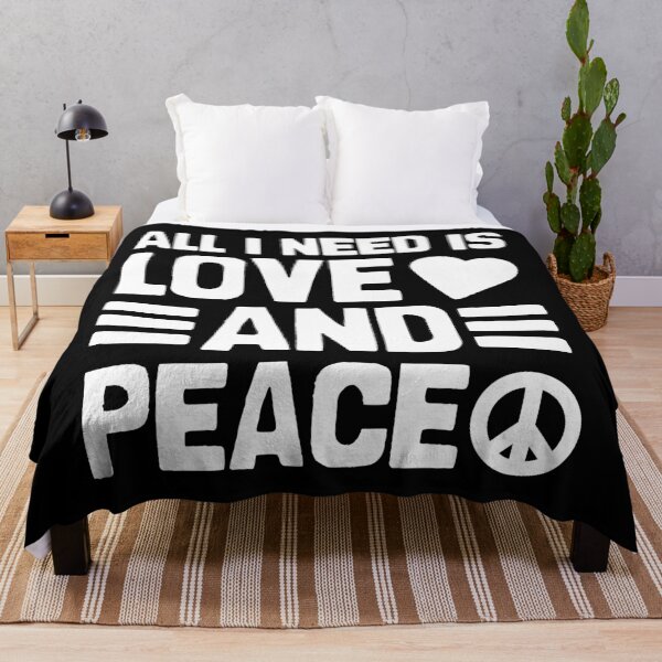 Item preview, All I need is love and peace designed and sold by Statim.