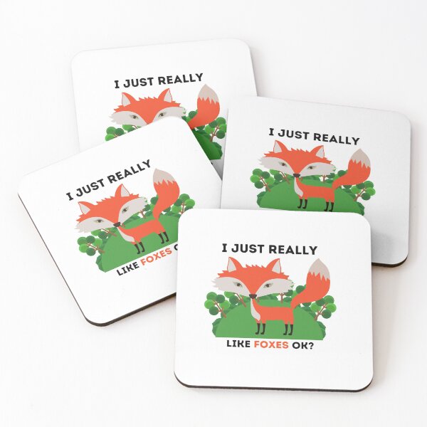 Item preview, I Just Really Like Foxes designed and sold by ImperialBaron.