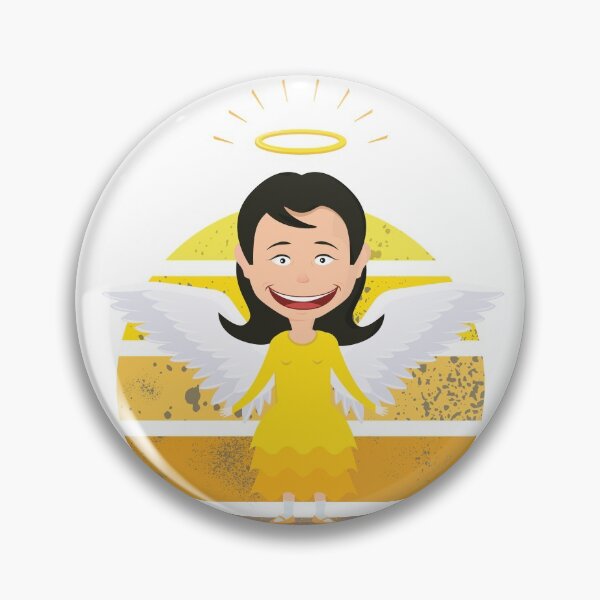 Item preview, Cute Angel Character With Yellow Aura designed and sold by artado.