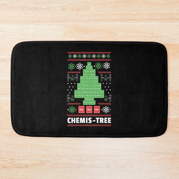 Item preview, Chemis-Tree Christmas Tree With Chemistry Elements  designed and sold by OnepixArt.