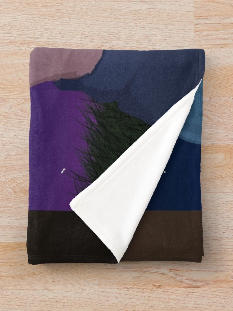 Thumbnail 3 of 6, Throw Blanket, Contemplation designed and sold by Roseserpent.