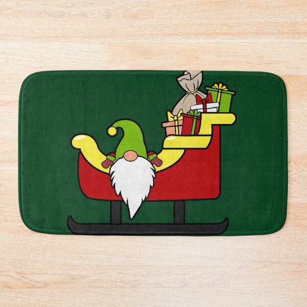 Item preview, Gnome on a Sleigh  designed and sold by Espinoza Creative.