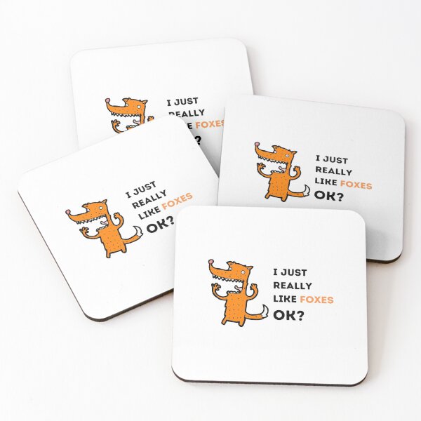 Item preview, I Just Really Like Foxes designed and sold by ImperialBaron.