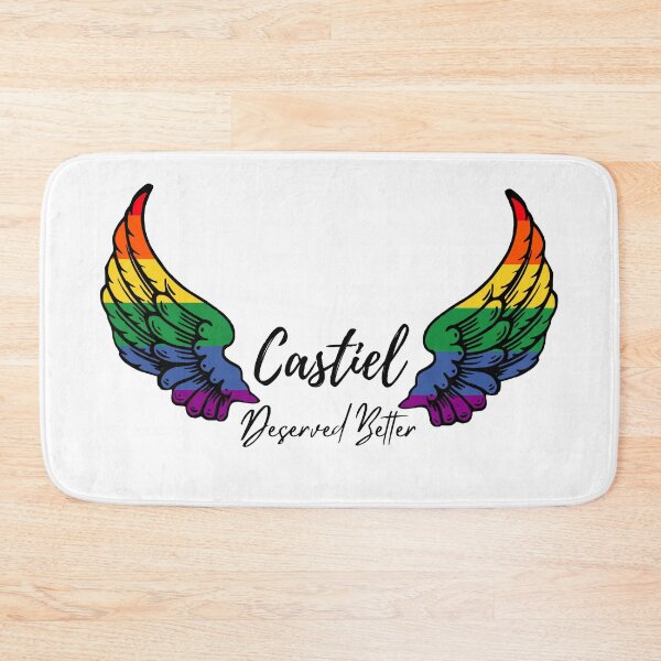 Item preview, Castiel deserved better rainbow wings designed and sold by LannisterOnMars.