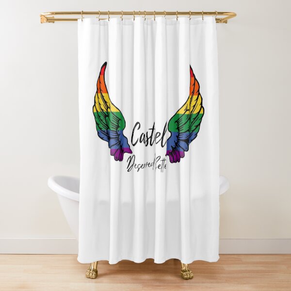 Item preview, Castiel deserved better rainbow wings designed and sold by LannisterOnMars.