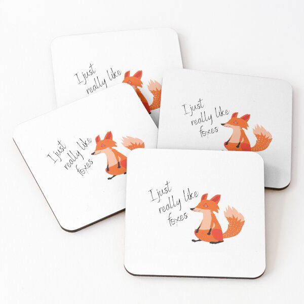 Item preview, I Just Really Like Foxes designed and sold by ImperialBaron.