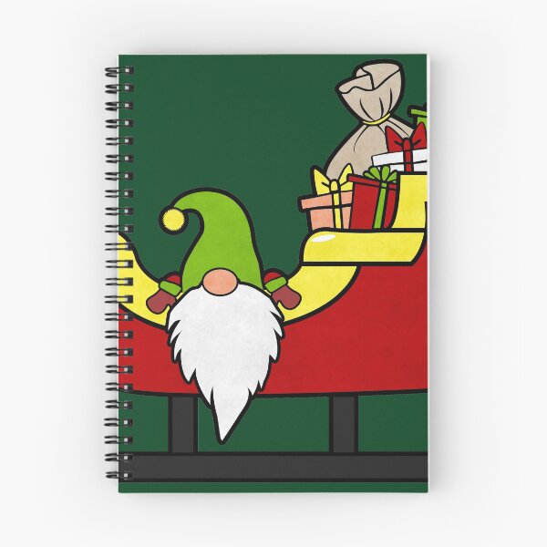 Item preview, Gnome on a Sleigh  designed and sold by Espinoza Creative.