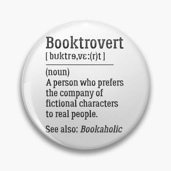Item preview, Booktrovert funny definition designed and sold by DeliriousSteve.