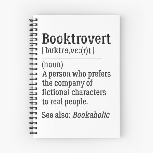 Item preview, Booktrovert funny definition designed and sold by DeliriousSteve.