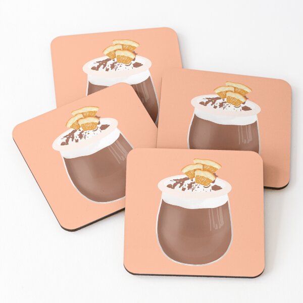 Item preview, Chocolate Pudding With Orange Slices designed and sold by onepiconetreat.