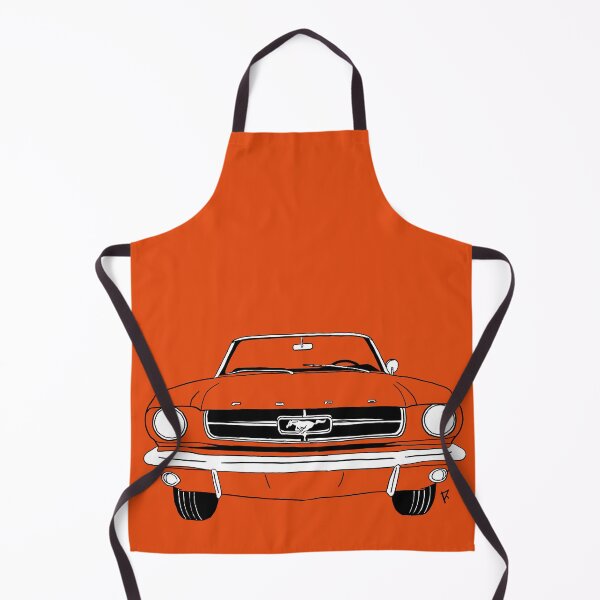 Item preview, Ford Mustang Orange Background designed and sold by Cardrawing-Art.