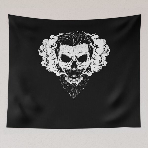 Item preview, Bad Vaper I Smoking Ghost with Beard designed and sold by ChrisFeil.
