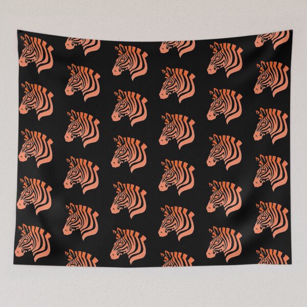 Item preview, Orange Zebra Silhouette  designed and sold by Elle  Hazlett.