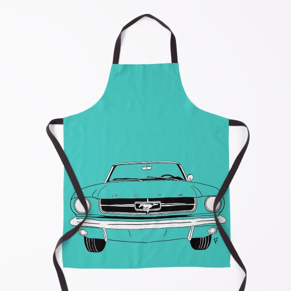 Item preview, Ford Mustang Cyan Background designed and sold by Cardrawing-Art.