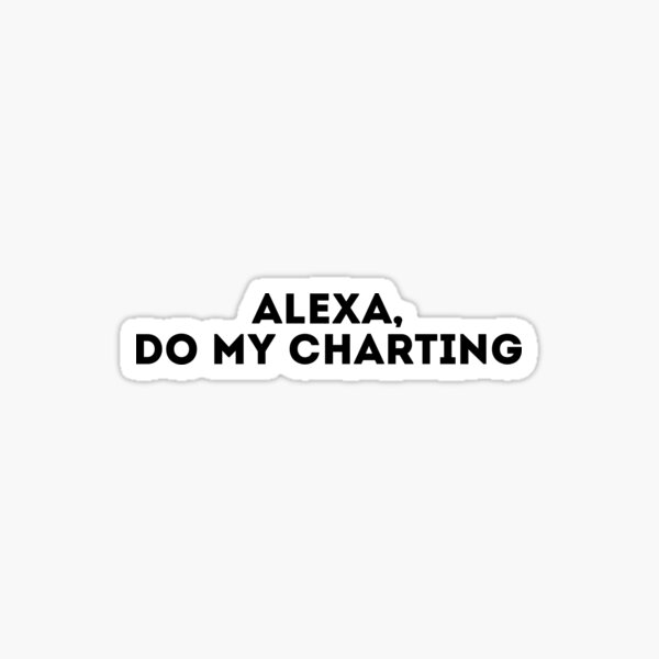 alexa, fais mon graphique Sticker