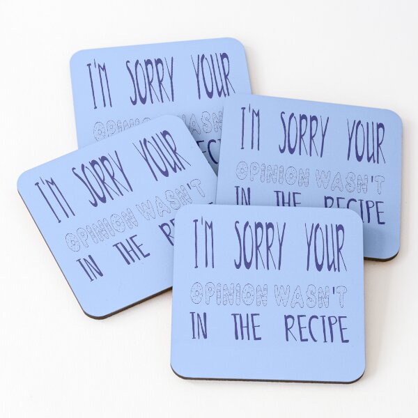 Item preview, cooking mama Gifts - Funny saying - I'm sorry your opinion wasn't in the recipe  designed and sold by AYACHI90.