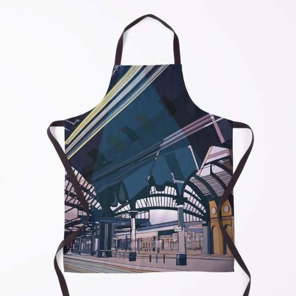 Item preview, York railway station- illustration designed and sold by juliechicago.