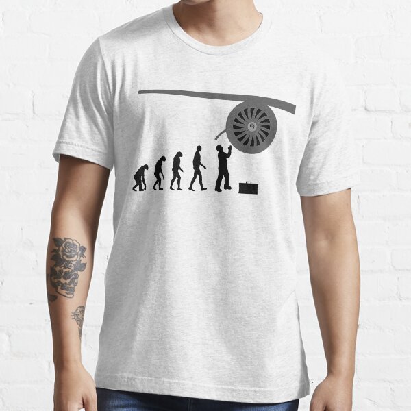 Engine mechanic airplane technician gift idea Essential T-Shirt