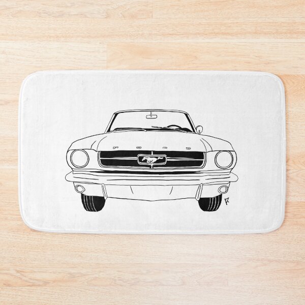 Item preview, Ford Mustang no color designed and sold by Cardrawing-Art.