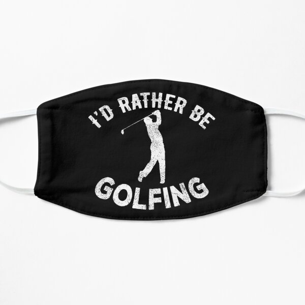 I'd Rather Be Golfing | golf golfing golfer id rather be golfing sport sports club player Mask