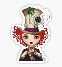 Lady Hatter Sticker
