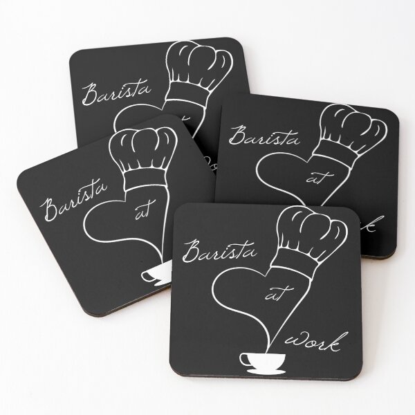 Item preview, Barista at work, preparing coffee designed and sold by PaulS34.