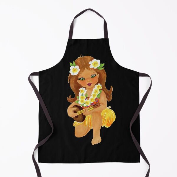 Item preview, Vintage Tiki Bar Hula Girl designed and sold by ComicKitsch.