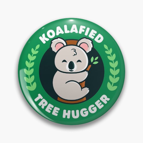 Item preview, Koalafied Tree Hugger - Cute Koala Pun designed and sold by Gudland.