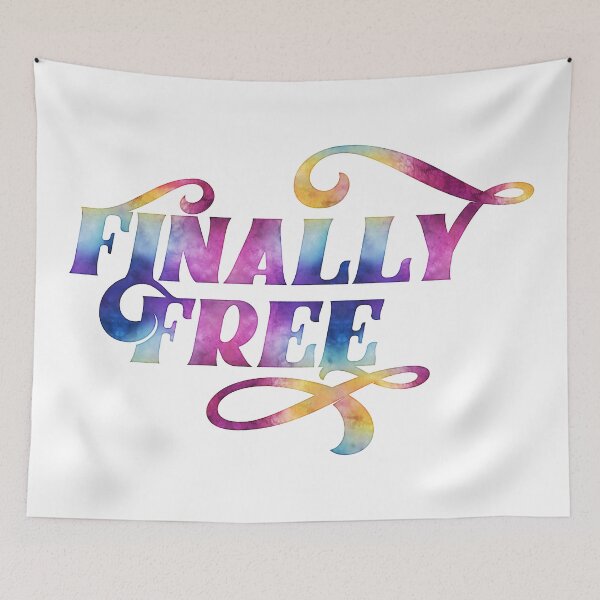 Item preview, Finally Free - Survivors Pride designed and sold by TheBearandBunny.