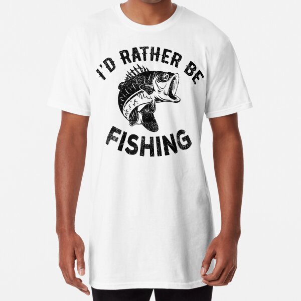 I'd Rather Be Fishing, fishing bass fish id rather be fishing bass  fishing fisherman angler fly fishing fishing lover Poster for Sale by  Noahlaz