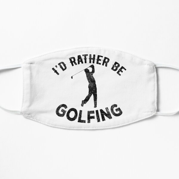 I'd Rather Be Golfing | golf golfing golfer id rather be golfing sport sports club player Mask